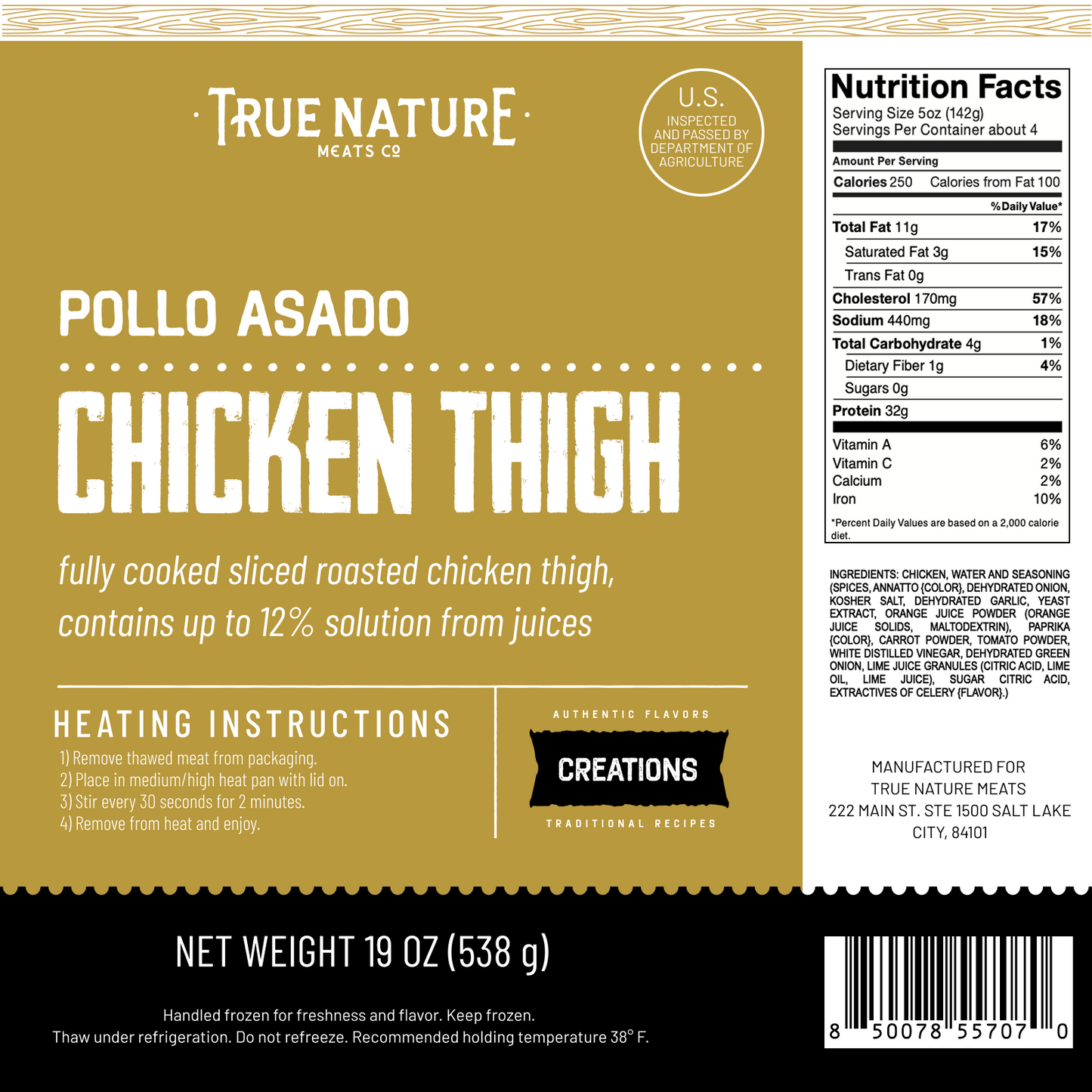 Pollo Asado Chicken Thigh