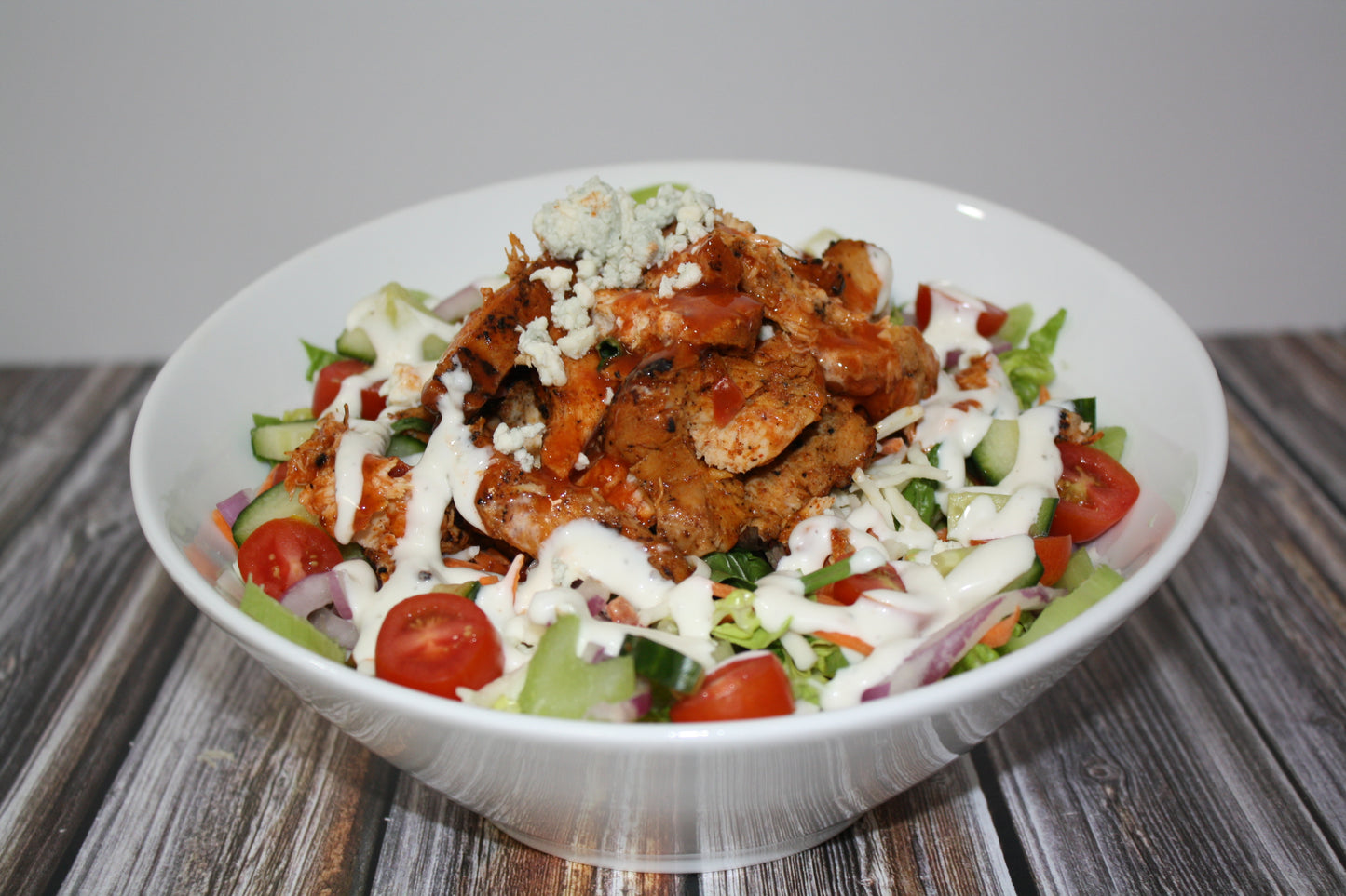 Buffalo Chicken Chop Salad