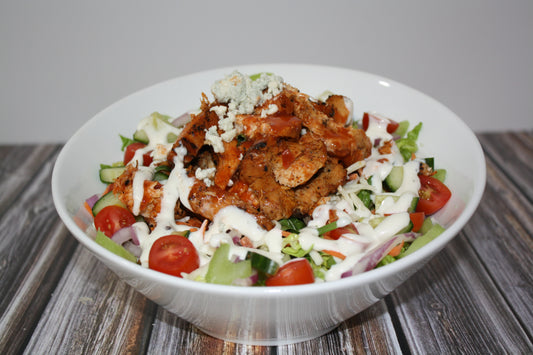 Buffalo Chicken Chop Salad