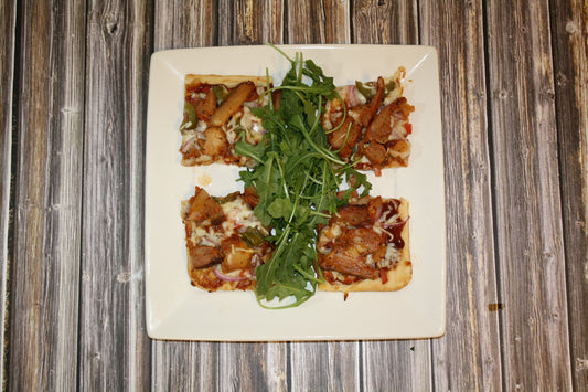 Carolina BBQ Chicken Flatbread