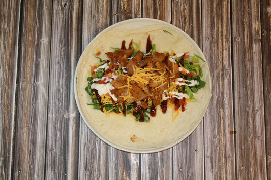 Carolina BBQ Chicken Wraps
