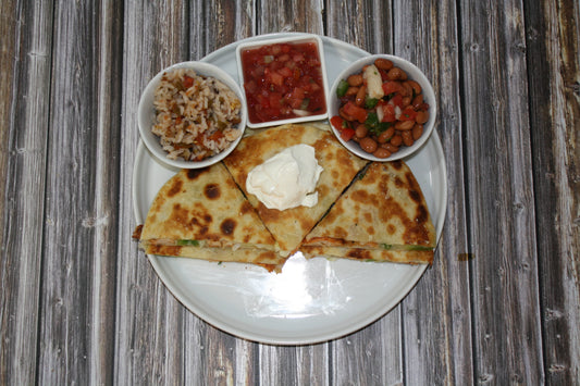 Chipotle Chicken Quesadillas