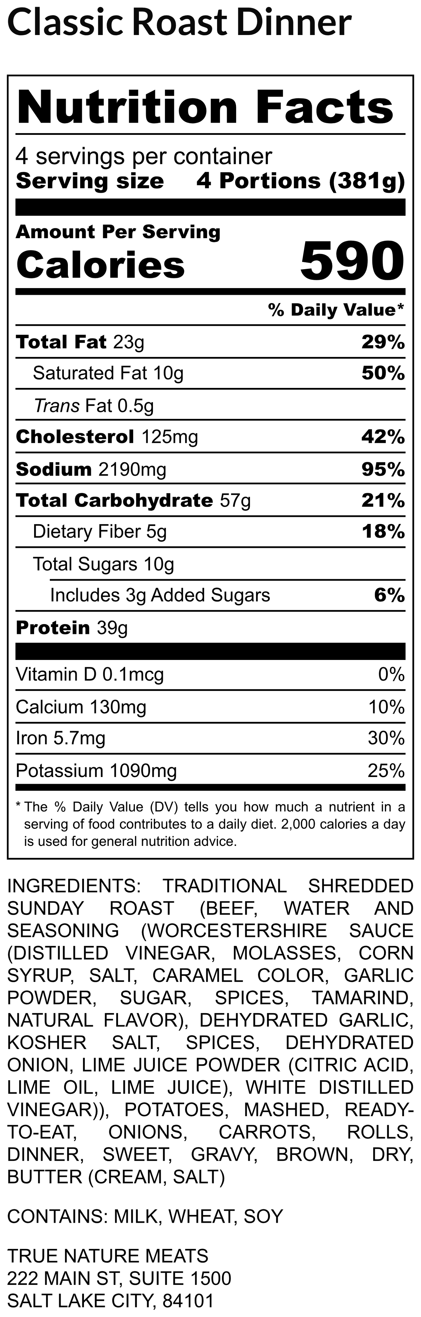 Classic Roast Dinner