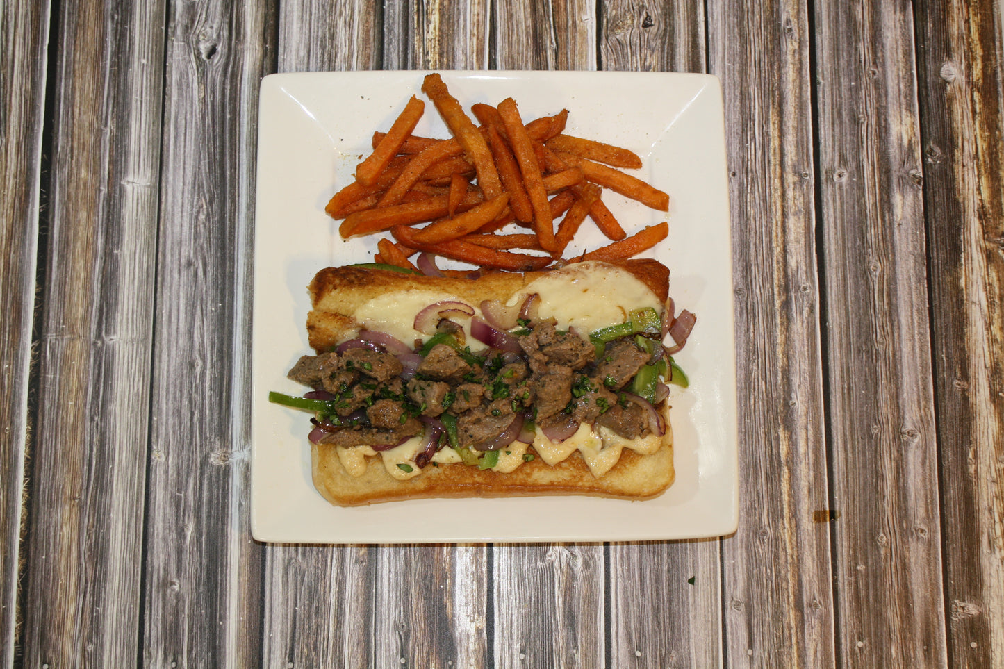 Brazilian Garlic Steak Sandwiches