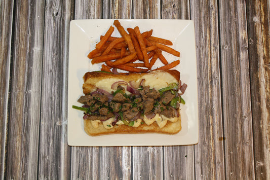 Brazilian Garlic Steak Sandwiches