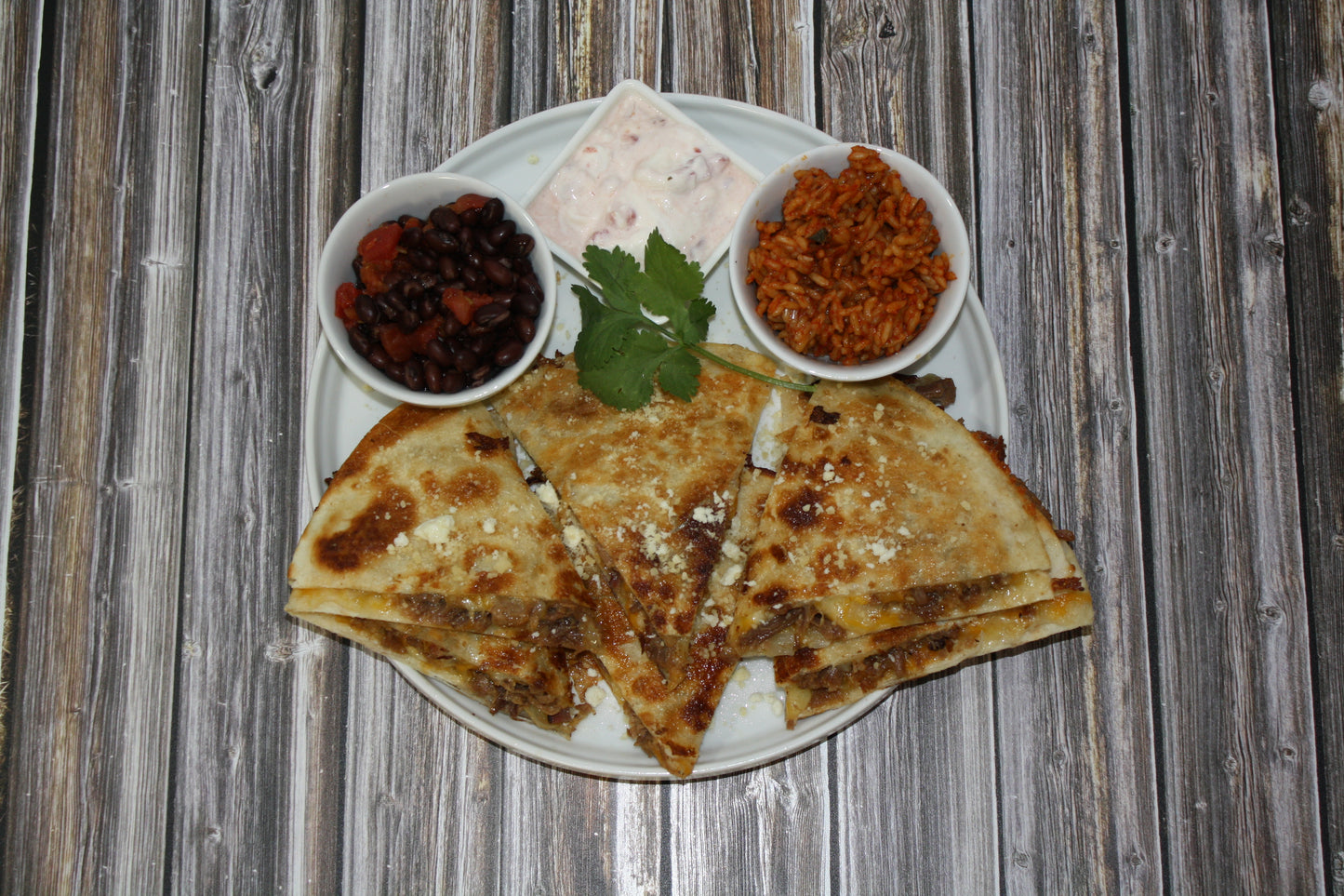 KC Brisket Quesadillas