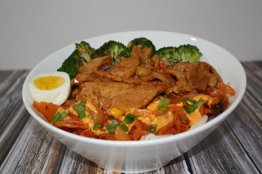 Korean Spicy Pork Rice Bowl