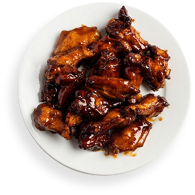 Maple Bourbon Wings