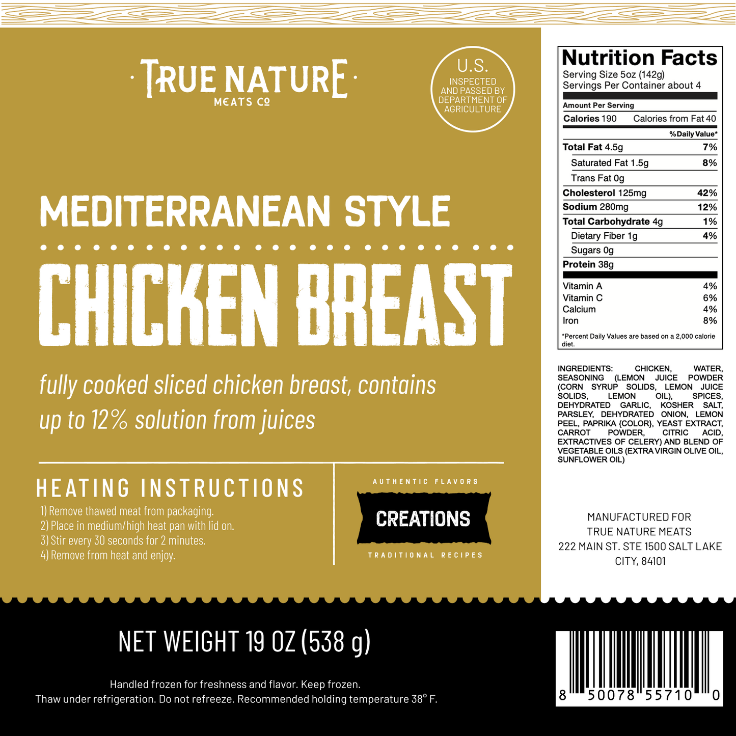 Mediterranean Chicken Breast