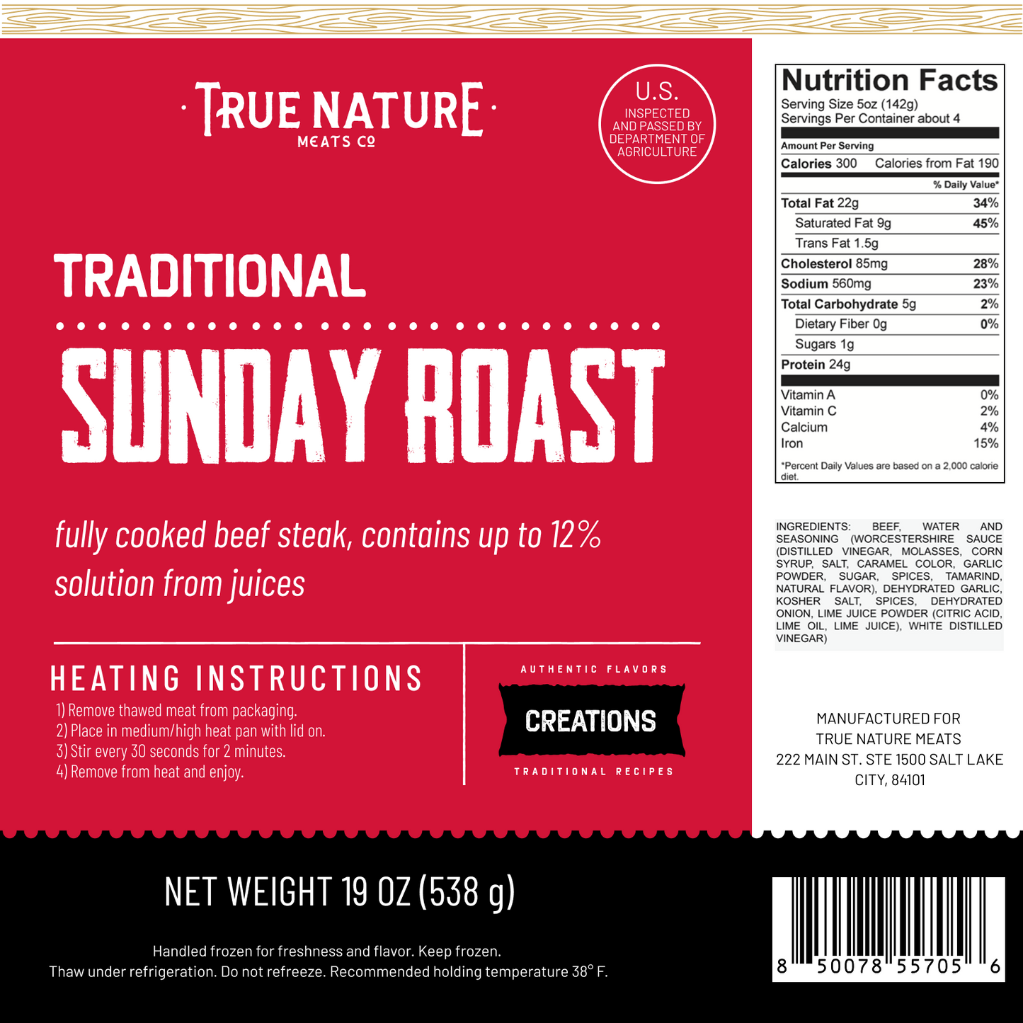 Traditional Sunday Roast