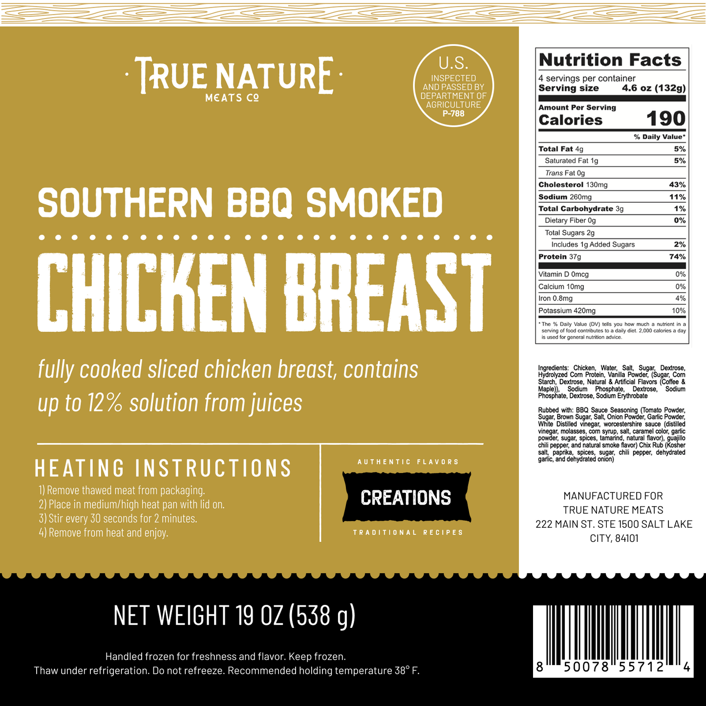 Southern BBQ Chicken Breast (Try-it)