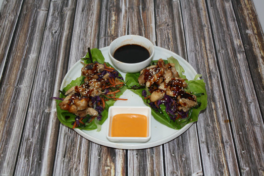 Teriyaki Chicken Lettuce Wraps