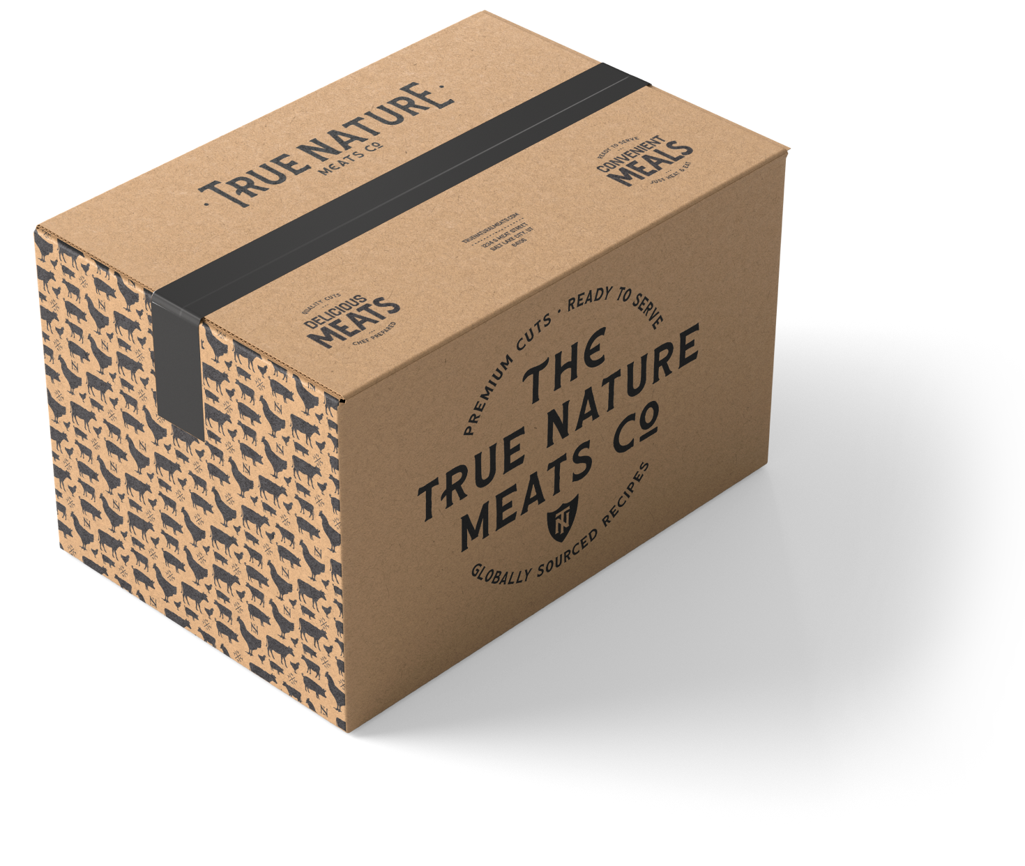 Father's Day Best Value Box True Nature Meats shipping box